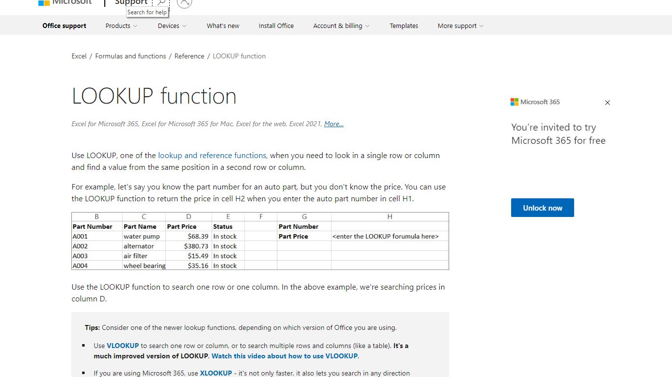 LOOKUP function - support.microsoft.com